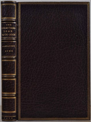 Item #000066 THE HERMITAGE - ZOAR NOTEBOOK AND JOURNAL OF TRAVEL. Alexander Gunn