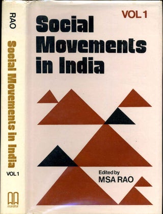 Item #000701 SOCIAL MOVEMENTS IN INDIA. Volume I. MSA Rao