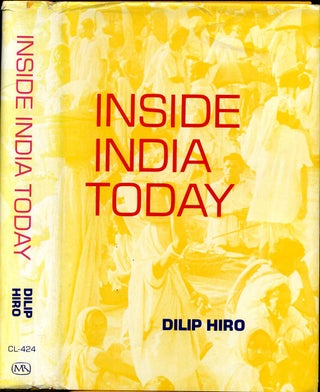 Item #000702 INSIDE INDIA TODAY. Dilip Hiro