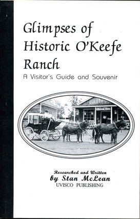 Item #001069 GLIMPSES OF HISTORIC O'KEEFE RANCH. A Visitor's Guide and Souvenir. Signed by...