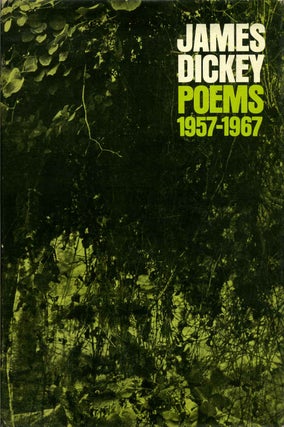 Item #001555 POEMS 1957-1967. James Dickey