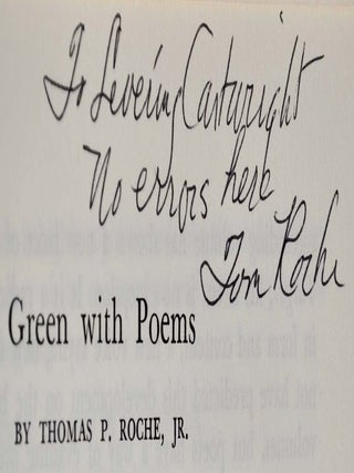 SEVEN PRINCETON POETS. Louis Coxe, George Garrett, Theodore Holmes, Galway Kinnell, William Meredith, W.S. Merwin, Bink Noll. The Princeton University Library Chronicle. Volume XXV. Signed by several contributors.
