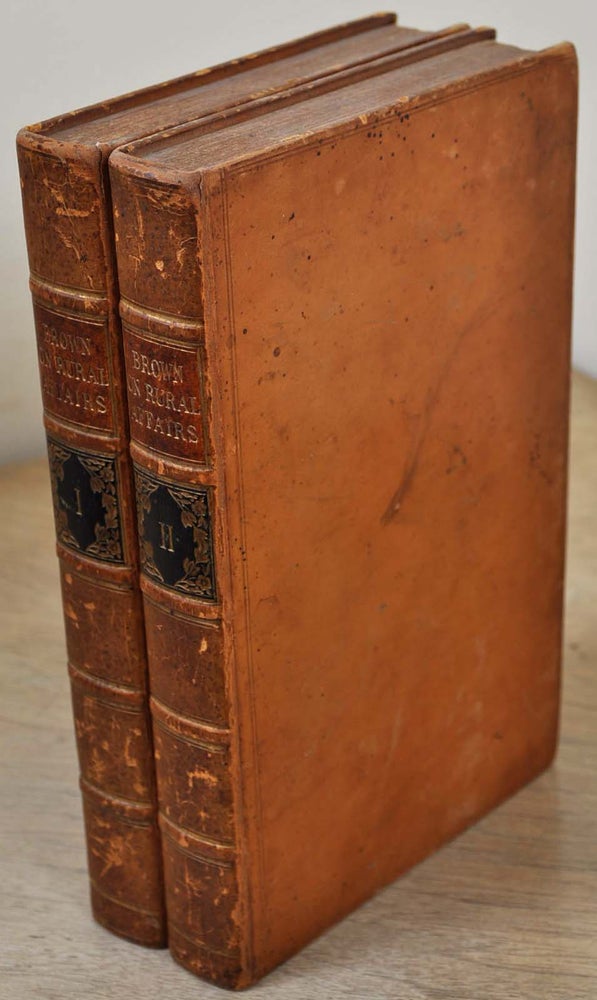 Item #002240 A TREATISE ON AGRICULTURE AND RURAL AFFAIRS. Two volume set. Robert K. Brown.