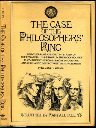Item #002910 THE CASE OF THE PHILOSOPHERS' RING. John H. Watson