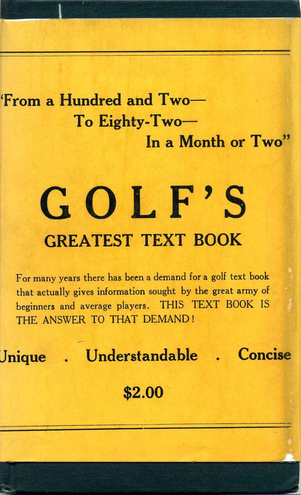 Item #003474 FROM A HUNDRED AND TWO TO EIGHTY-TWO IN A MONTH OR TWO. [Golf]. John Fuller Trump.