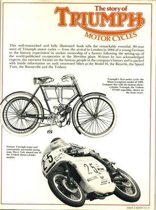 THE STORY OF TRIUMPH MOTOR CYCLES