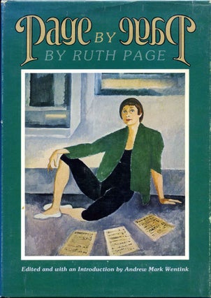 Item #004770 PAGE BY PAGE. Inscribed by Ruth Page. Ruth Page