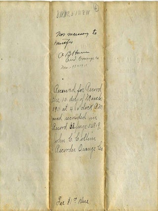 Partly printed document signed by Ashbel Parsons Willard (1820-1860).
