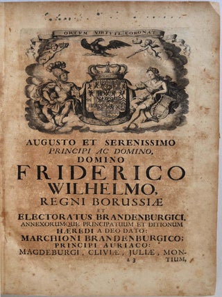 RERUM ROMANARUM LIBRI DUO PRIORES, Ex Criticorum Observationibus correcti, Cum Textus Ratione, Notisque Varorium, Historicis, Politicis, & Antiquariis: Jussu & Impensis Augustissimi Regis Borussiae & Electoris Brandenburgici, in usum Principis Regni...