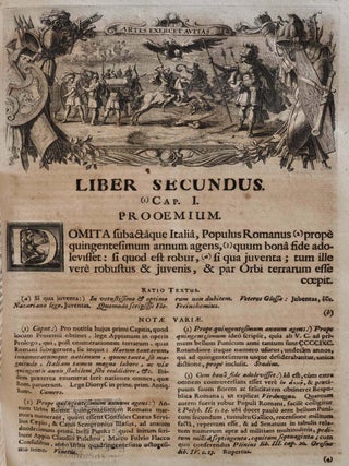 RERUM ROMANARUM LIBRI DUO PRIORES, Ex Criticorum Observationibus correcti, Cum Textus Ratione, Notisque Varorium, Historicis, Politicis, & Antiquariis: Jussu & Impensis Augustissimi Regis Borussiae & Electoris Brandenburgici, in usum Principis Regni...