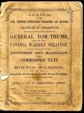 Item #007085 SKETCH OF THE LIFE, PERSONAL APPEARANCE, CHARACTER AND MANNERS OF CHARLES S....