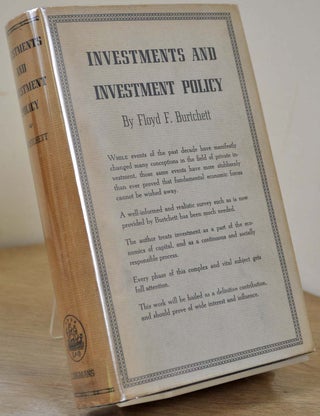 Item #007323 INVESTMENTS AND INVESTMENT POLICY. Floyd F. Burtchett
