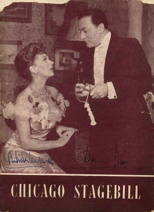 Item #007472 Selwyn Theatre Program for Pygmalion signed by Ralph Forbes (1902-1951), Cecil...