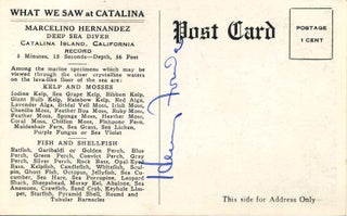 Item #007986 Postcard signed by Henry Fonda (1905-1982). Henry Fonda