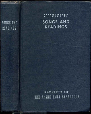 Item #008006 SONGS AND READINGS. SONGS OF MY PEOPLE. Harry Coopersmith, Solomon Goldman