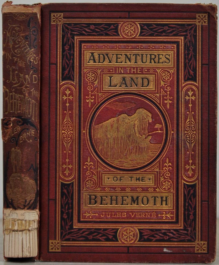 Item #008026 ADVENTURES IN THE LAND OF THE BEHEMOTH. Jules Verne.