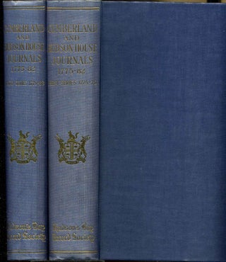 Item #008458 CUMBERLAND HOUSE JOURNALS AND INLAND JOURNAL 1775-82. [Two volume set]. First Series...