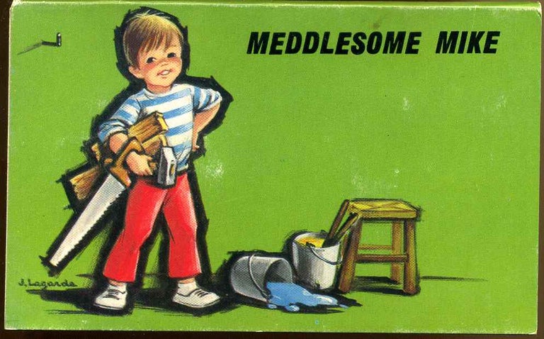 Item #008710 MEDDLESOME MIKE. Pop-up Book.