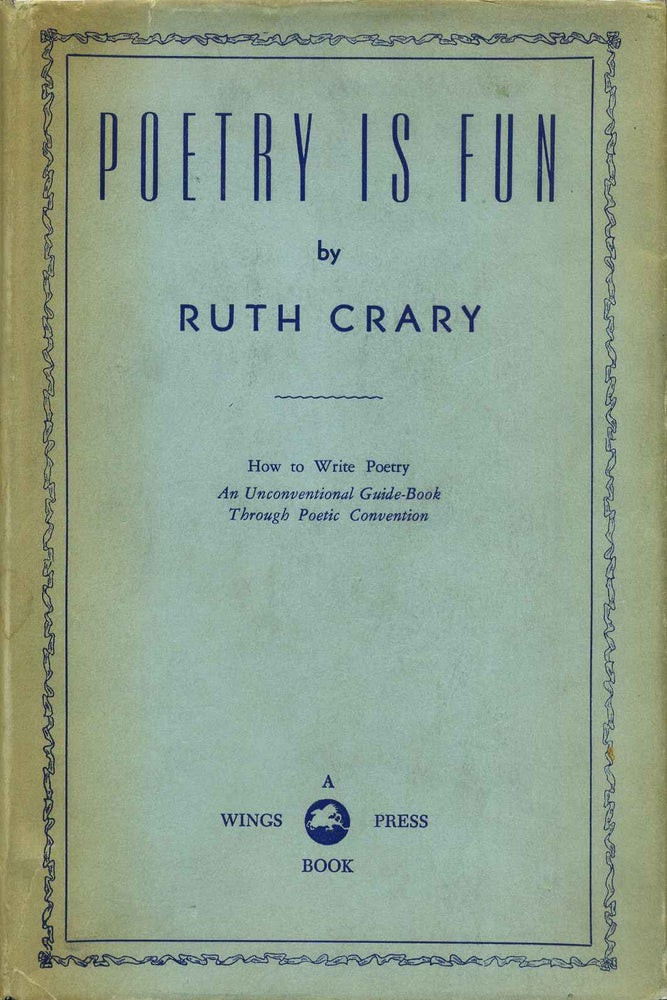 Item #008938 POETRY IS FUN. Signed by Ruth Crary. Ruth Crary.