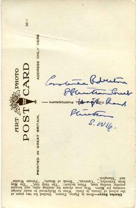 Postcard signed by Charles Boyer (1897-1978).