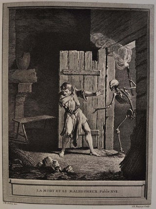 THE FABLES OF LA FONTAINE, Translated into English Verse by Walter Thornbury. With Three Hundred Illustrations by Gustave Dore, and One Hundred Etchings by Famous French Etchers. Two volume set.