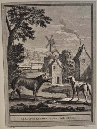 THE FABLES OF LA FONTAINE, Translated into English Verse by Walter Thornbury. With Three Hundred Illustrations by Gustave Dore, and One Hundred Etchings by Famous French Etchers. Two volume set.