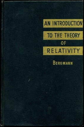 Item #010662 INTRODUCTION TO THE THEORY OF RELATIVITY. With a Foreword by Albert Einstein. Peter...