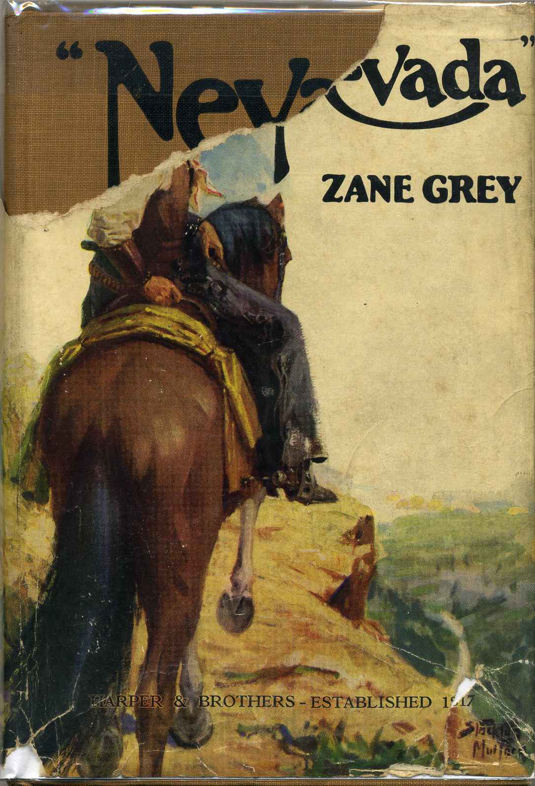 NEVADA. A Romance of the West | Zane Grey | First Edition