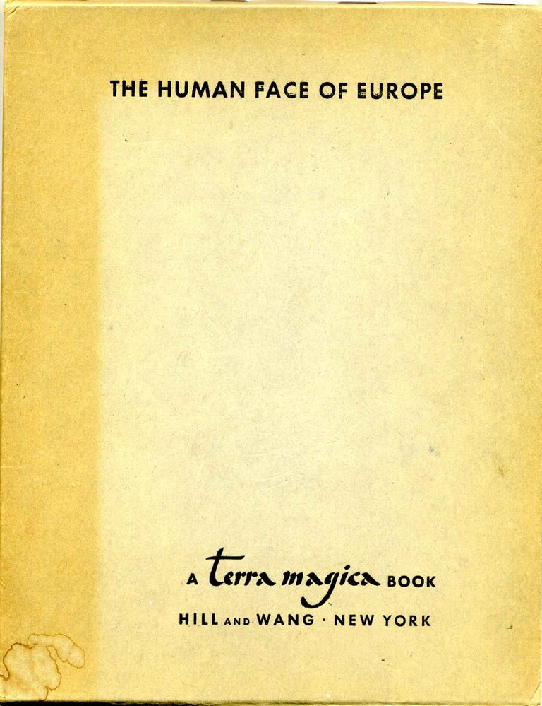 Item #010804 THE HUMAN FACE OF EUROPE. Tas Toth.