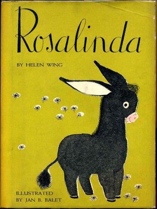 Item #011121 ROSALINDA. Helen Wing