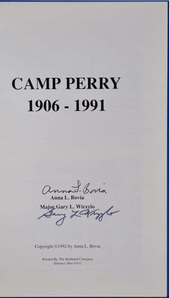 CAMP PERRY 1906-1991. Signed by the authors.