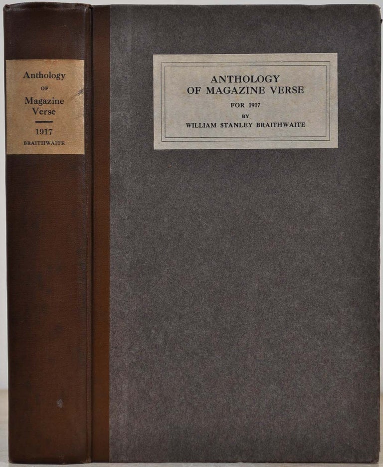 Item #011433 ANTHOLOGY OF MAGAZINE VERSE for 1917. And Yearbook of American Poetry. William Stanley Braithwaite.
