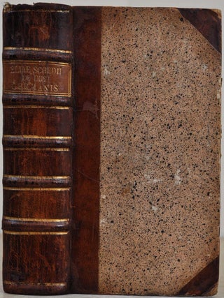 ELIAE SCHEDII DE DIIS GERMANIS sive veteri Germanorum, Gallorum, Britannorum, Vandalorum religione syngrammata quatuor cum figuris aeneis. Notis et Observationibus Illustravit M. Joannes Jarkius. Accedit Praefatio Jo. Alberti Fabricii...