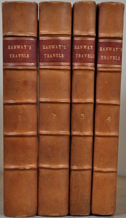 AN HISTORICAL ACCOUNT OF THE BRITISH TRADE OVER THE CASPIAN SEA: With a Journal of Travels from London through Russia into Persia; and back again through Russia, Germany and Holland. Four volume set.