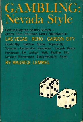 Item #012570 GAMBLING: Nevada Style. Maurice Lemmel