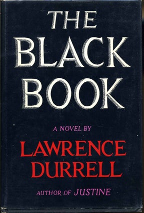 Item #012672 THE BLACK BOOK. Lawrence Durrell