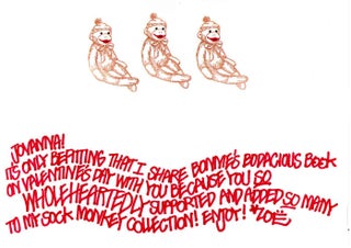 Everything's Coming Up Sock Monkeys: Art, History and Business of the American Sock Monkey. Signed by the author.