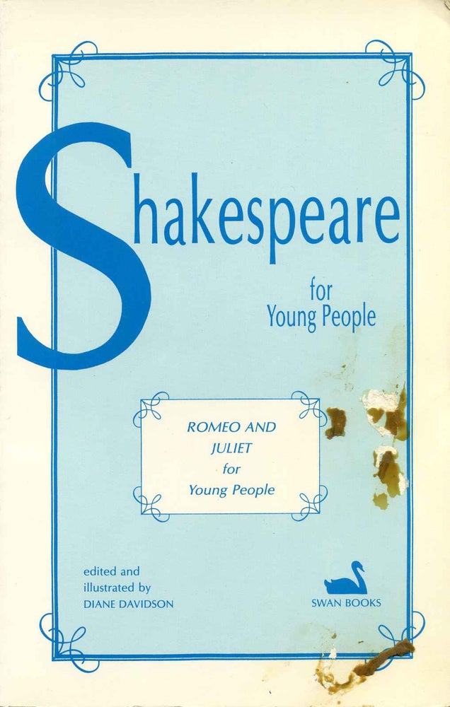 Item #013030 Romeo and Juliet for Young People. Signed by Diane Davidson. William Shakespeare, Diane Davidson.