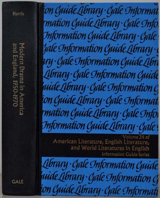 Item #013105 Modern Drama in America and England, 1950-1970: A Guide to Information Sources....
