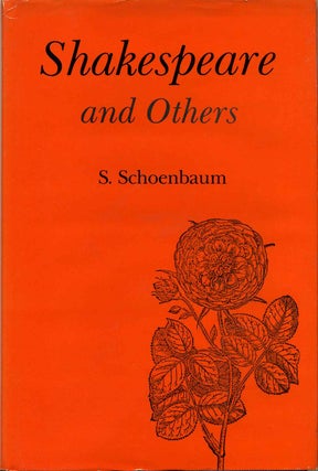 Item #013157 Shakespeare and Others. S. Schoenbaum