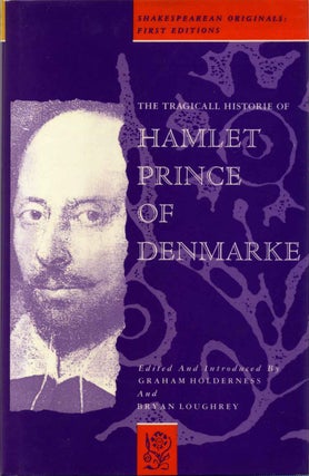 Item #013171 The Tragicall Historie of Hamlet Prince of Denmarke. Tragical History Denmark....