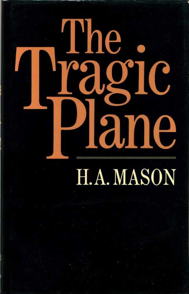 Item #013273 The Tragic Plane. H. A. Mason.