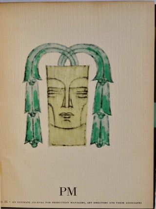 PM. An Intimate Journal for Production Managers, Art Directors and Their Associates. Vol. III. Nos. 1-12, September 1936-August 1937. Bound volume.