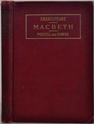 Item #013878 MacBeth with Introduction, Notes, and Questions for Review. Adapted from Marshall...