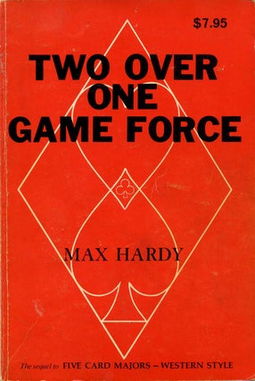 Item #013966 TWO OVER ONE GAME FORCE. Signed by Max Hardy. Max Hardy