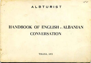 Item #014062 HANDBOOK OF ENGLISH - ALBANIA CONVERSATION. Albturist