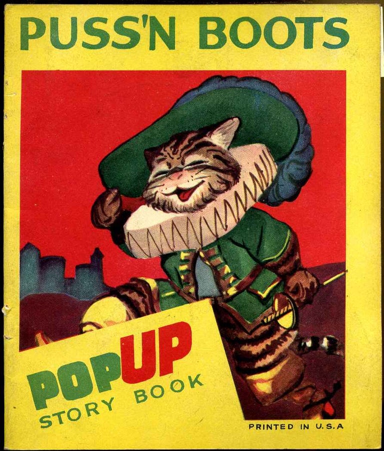 Item #014383 PUSS'N BOOTS POPUP STORY BOOK [Puss N Boots Pop Up]. Unknown.
