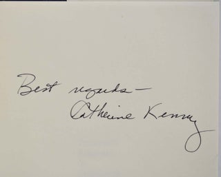 Thurber's Anatomy of Confusion. Signed by Catherine Kenney.