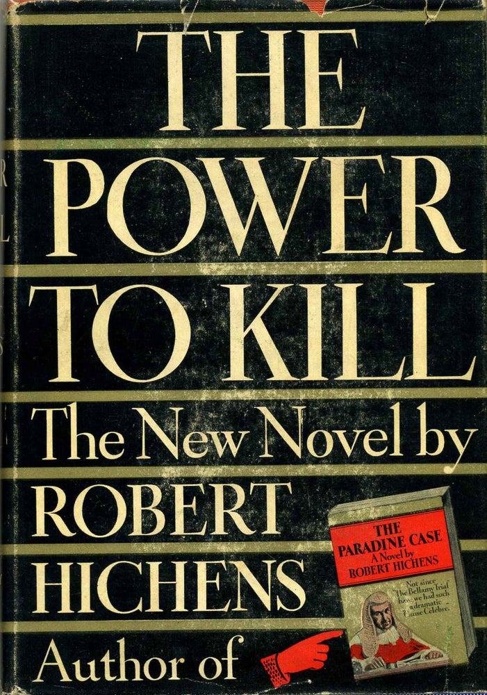 Item #014510 THE POWER TO KILL. Robert Hichens.