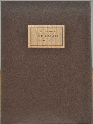 Item #014530 THE CABIN. David Mamet